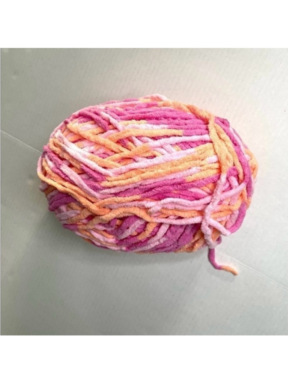 BERNAT Baby Blanket Yarn Peachy Pink 8.8oz out of 10.5oz